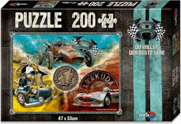 Du willst der Beste sein Puzzle Die Boliden 200 tlg.