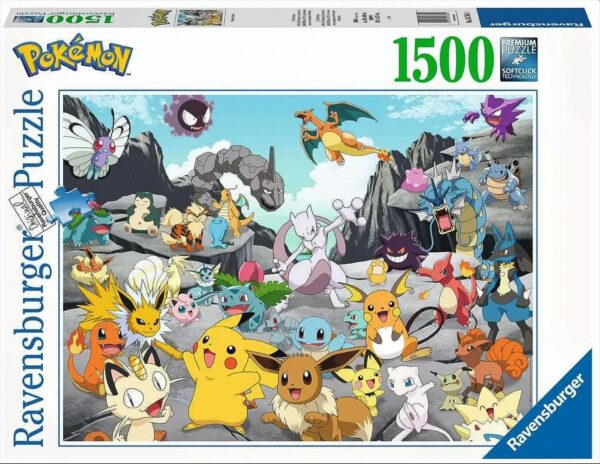 Ravensburger - Pokémon Classics, 1500 Teile