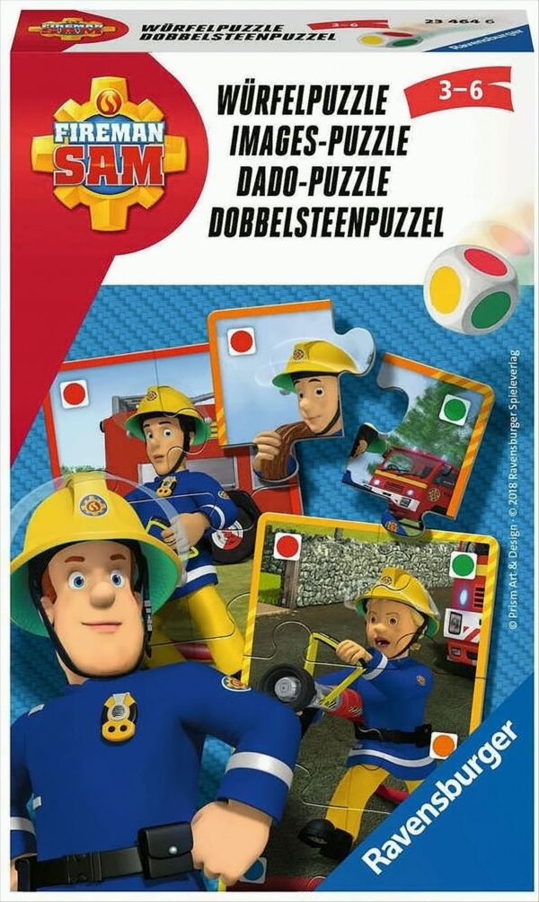 Ravensburger - Feuerwehrmann Sam Würfelpuzzle