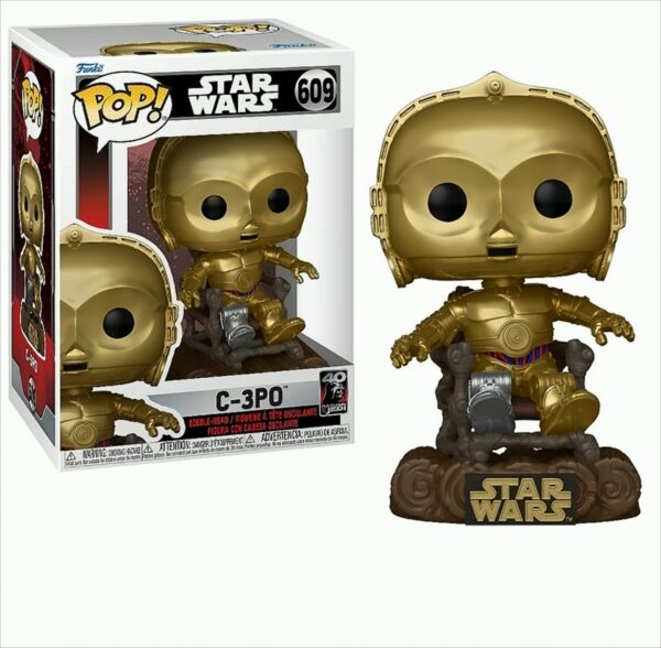 POP Star Wars 40th - C-3PO in Chair