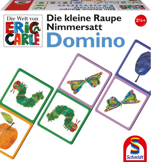 Kleine Raupe Nimmersatt Domino