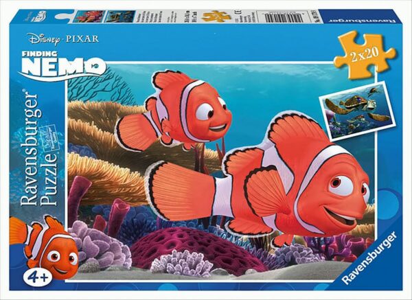 Nemos Abenteuer, 2 x 20 Teile Puzzle