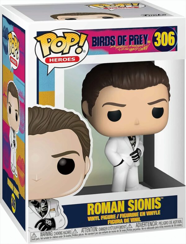 Funko POP! Heroes: Birds of Prey- Roman Sionis (White Suit)