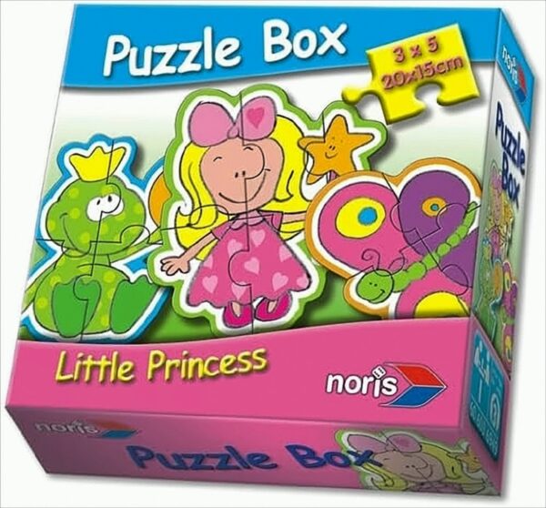 Little Princess Puzzle Box 3x 5tlg.