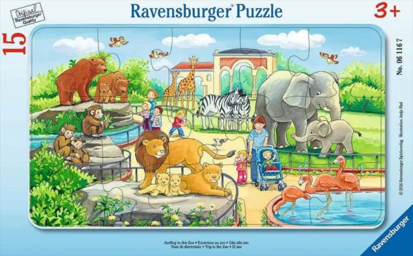 Ravensburger - Ausflug in den Zoo, 15 Teile