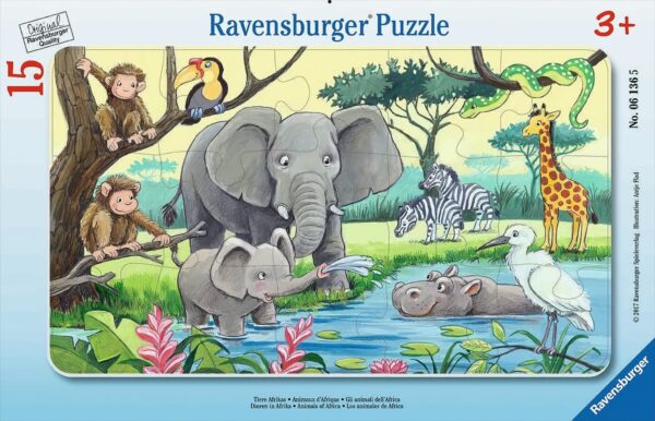 Ravensburger - Tiere Afrikas, 15 Teile