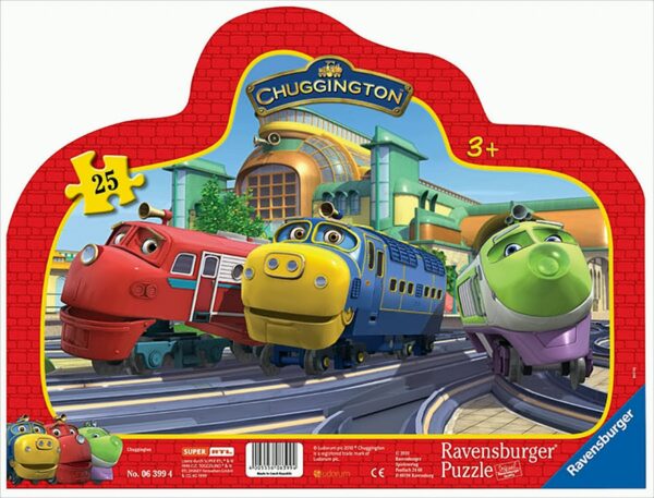 Ravensburger Puzzle - Rahmenpuzzle - 25 Teile - Chuggington