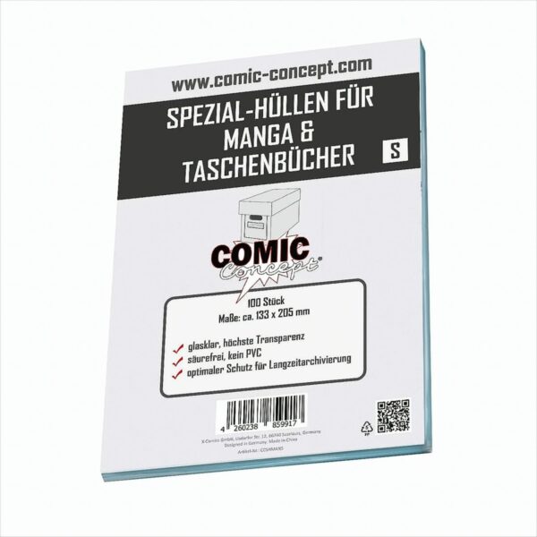 Comic Concept Manga & Taschenbuch Bags S (100 ct.)