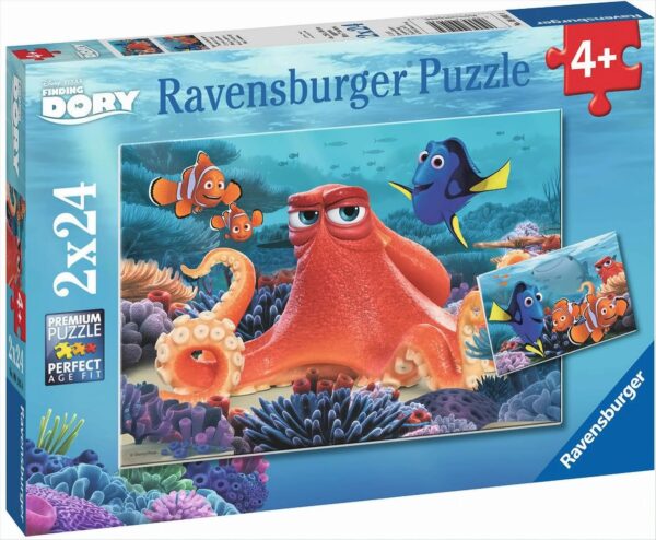 Immer schwimmen, 2x24 Teile Puzzle