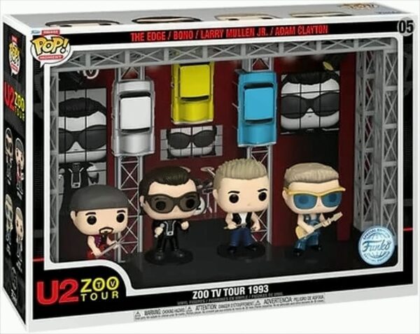 POP Moments Deluxe - U2 Zoo Tour 1993 4er Pack