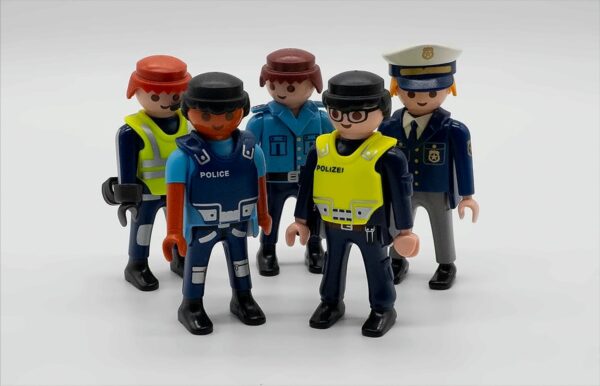 Playmobil 5 Polizisten