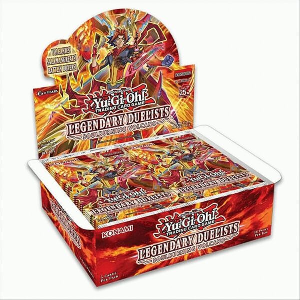 Yu-Gi-Oh! Soulburning Volcano Booster-Display