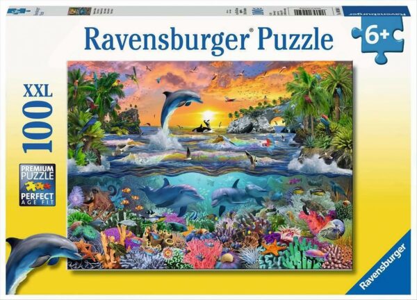 Tropisches Paradies, 100 Teile Puzzle