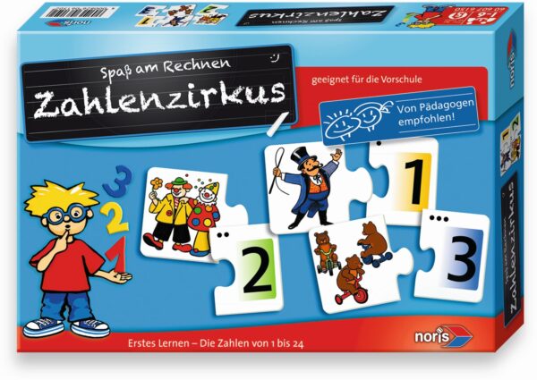 Zahlenzirkus, Puzzles, Kinderspiel