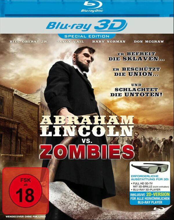 Abraham Lincoln vs. Zombies (Blu-ray 3D)