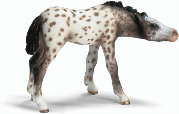 Schleich 13619 Knabstrupper Fohlen, saugend