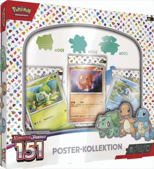 Pokemon Poster-Kollektion Karmesin & Purpur 151