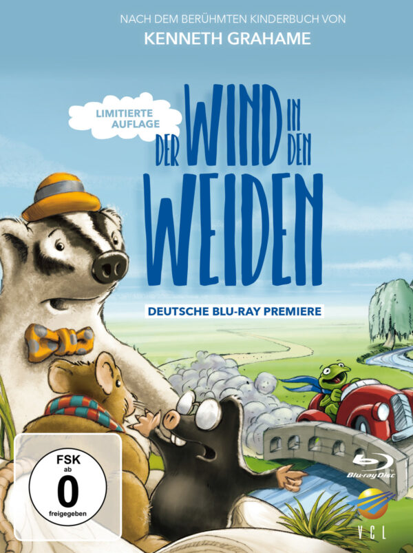 Der Wind in den Weiden - Tierische Abenteuer am Fluss - Mediabook [Blu-ray] [Limited Edition]