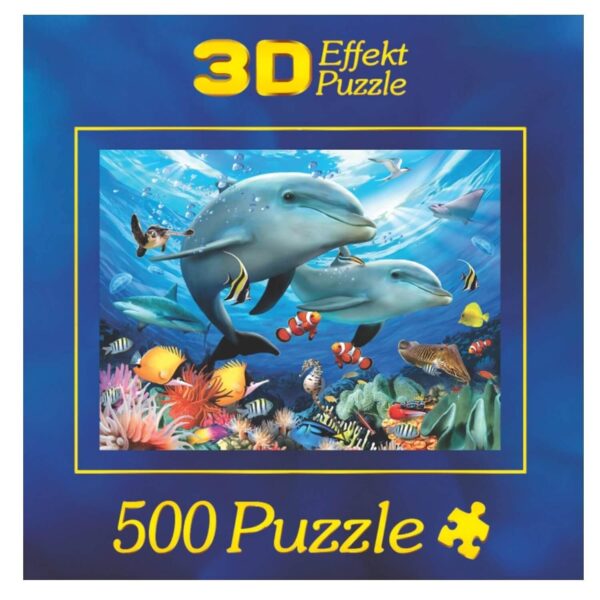 3D Effekt Puzzle - 500 Puzzle