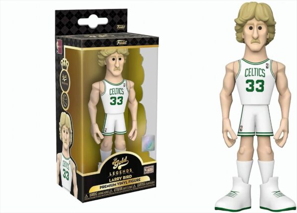 NBA - Larry Bird Gold Vinyl Figur 13 cm