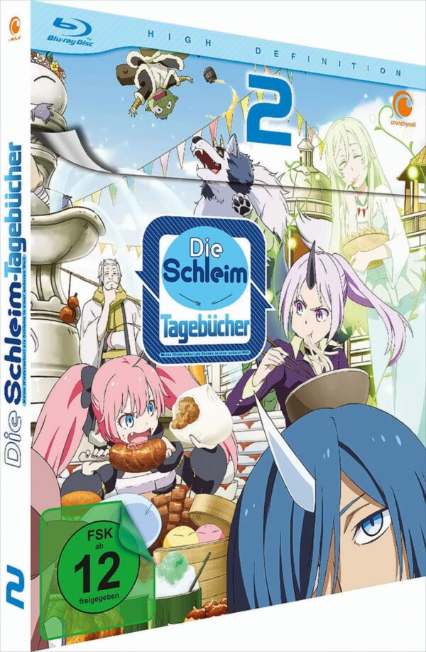 Meine Wiedergeburt als Schleim in einer anderen Welt: Die Schleim-Tagebücher - Vol.2 - [Blu-ray]