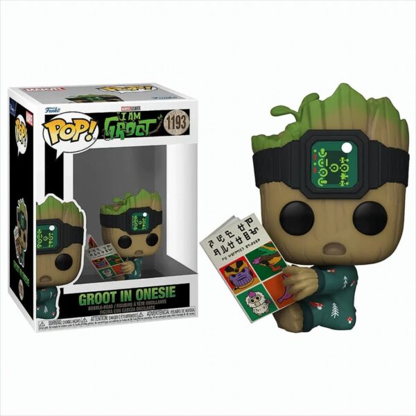 POP - Marvel - I am Groot - Groot in Onesie w/Book