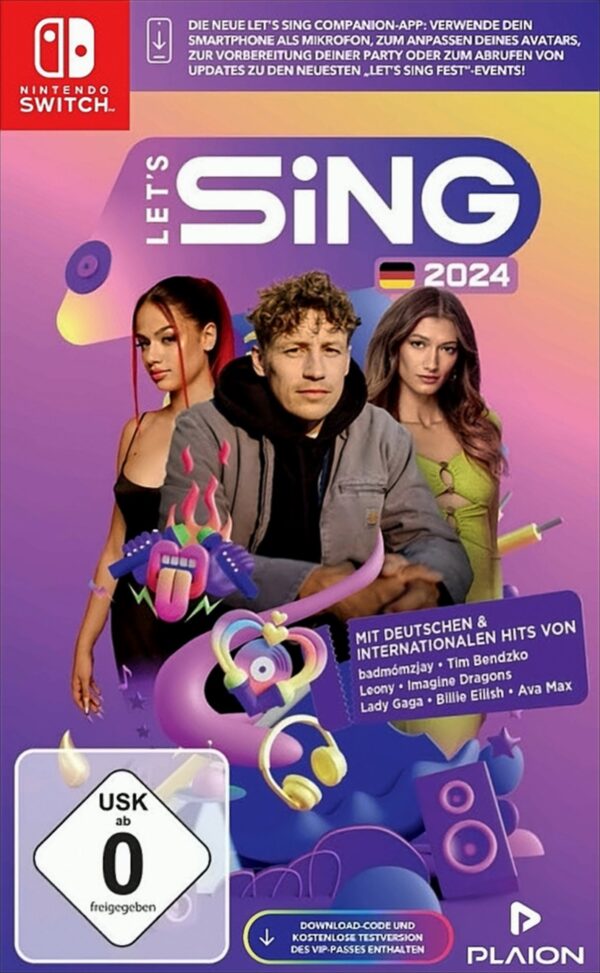 Let's Sing 2024 German Version (Switch) (USK)