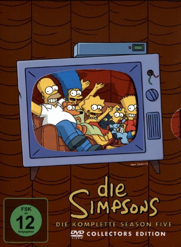 Die Simpsons - Die komplette Season 05 (Collector's Edition, 4 DVDs)