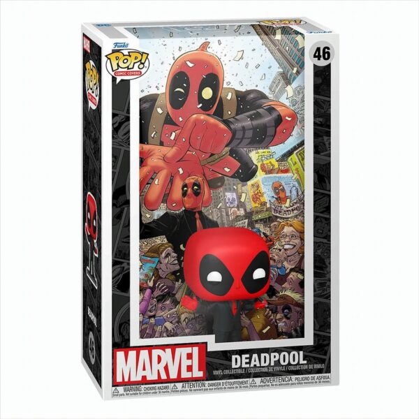 POP - Comic Cover - Marvel Deadpool in Black Suit