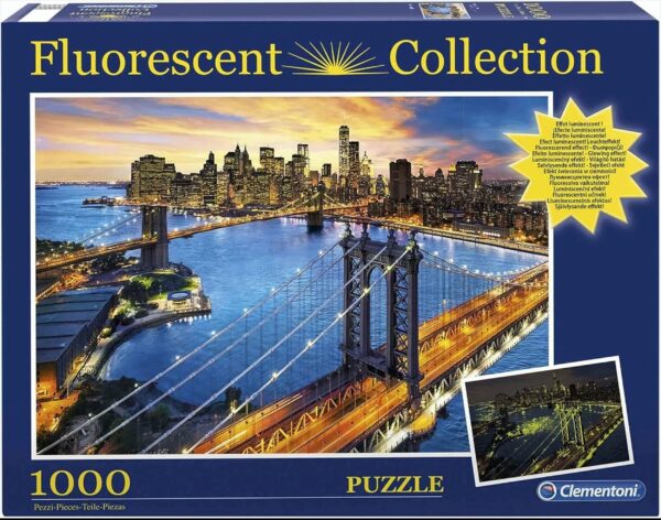 New York Fluorescent Puzzle 1000 Teile