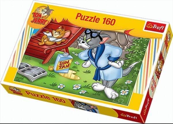 Tom & Jerry TANNING 160 Teile Puzzle