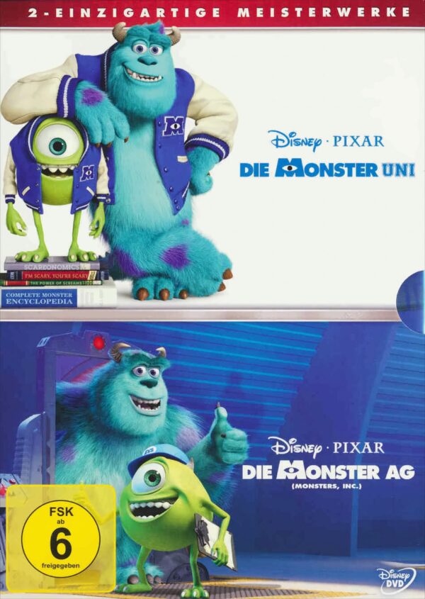 Die Monster Uni / Die Monster AG (2 Discs)