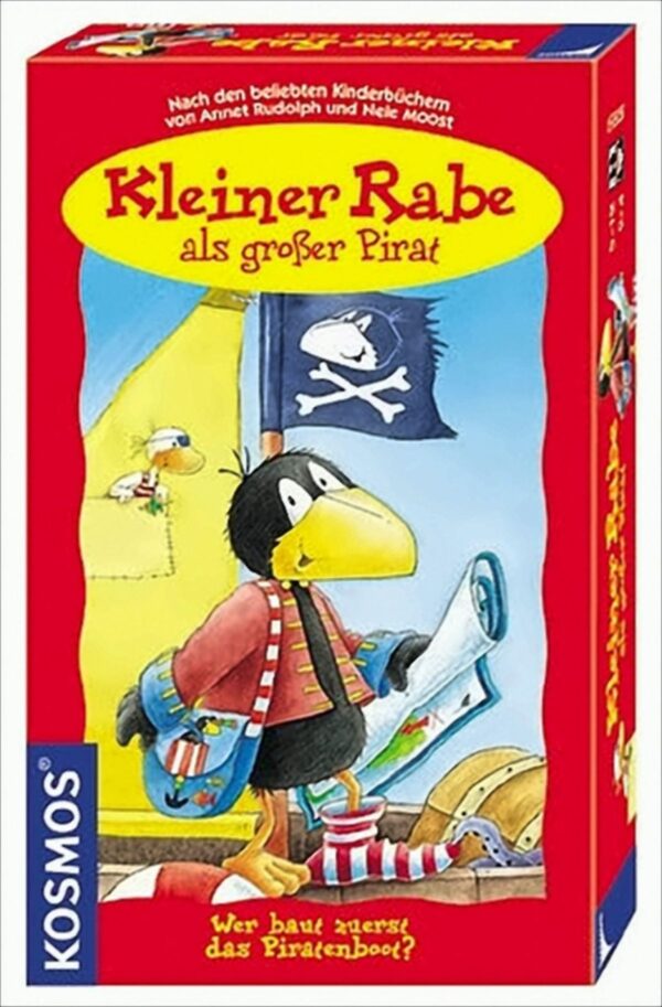 Kleiner Rabe als großer Pirat