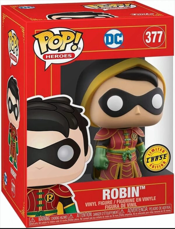 Funko Pop - DC Comic - Robin Chase Figure - Hooded 377