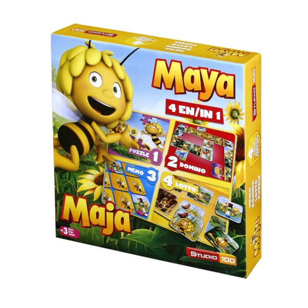 Die Biene Maja : 4-in-1 Spielebox