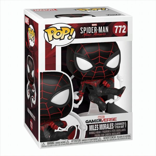 Funko Pop Games: Miles Morales Advanced Tech Suit - Spider-Man