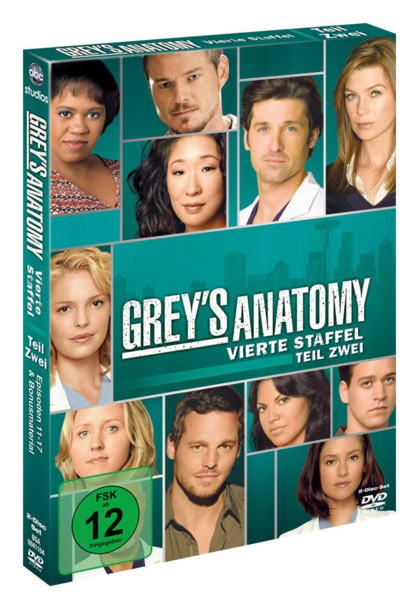 Grey's Anatomy: Die jungen Ärzte Vierte Staffel, Teil Zwei (2 DVDs)