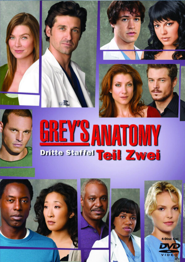 Grey's Anatomy: Die jungen Ärzte - Dritte Staffel, Teil Zwei (4 DVDs)