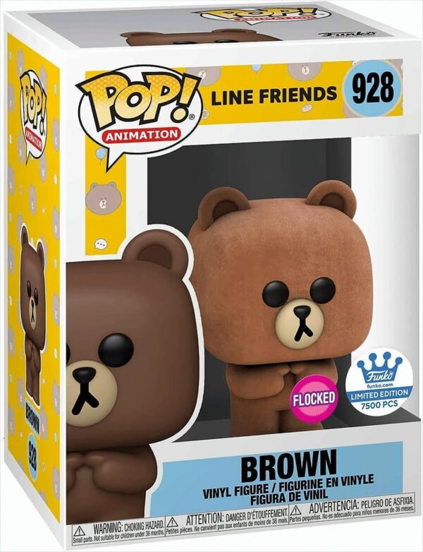 Funko POP - Line Friends - Brown Flocked