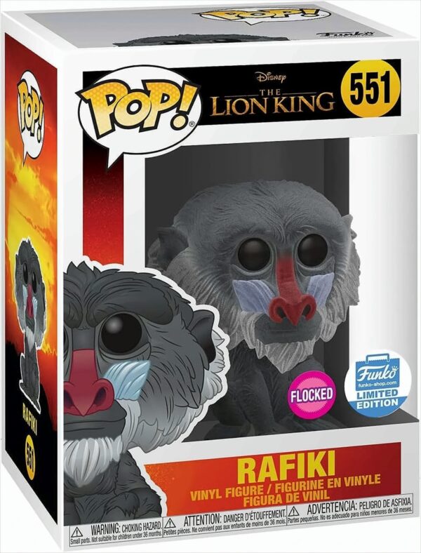 Funko Pop - Disney - The Lion King - Rafiki Flocked