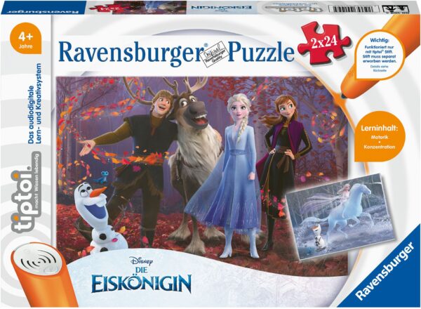 tiptoi Puzzle für kleine Entdecker: Die Eiskönigin