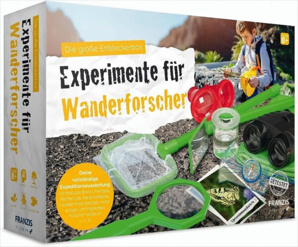 Die große Entdeckerbox: Experimente für Wanderforscher