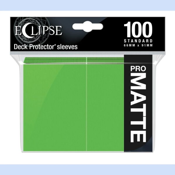 UP Deck Protection ECLIPSE Matte Lime Green (100ct