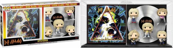 Funko POP Albums Deluxe - Def Leppard - Hysteria 5-Pack