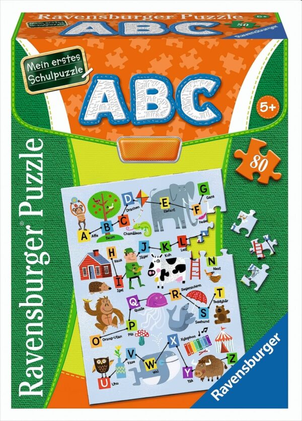 Mein erstes Schulpuzzle: ABC - 80 Teile Puzzle