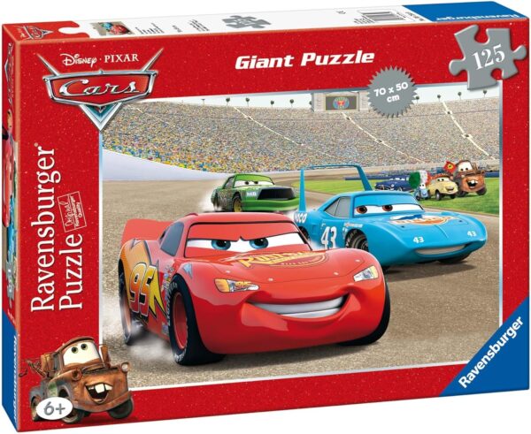 Disney Cars: Das Autorennen - 125 Teile Giant Puzzle