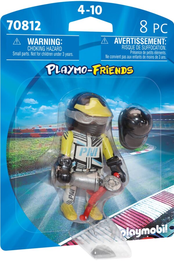 PLAYMOBIL 70812 - PLAYMO-FRIENDS - Rennfahrer