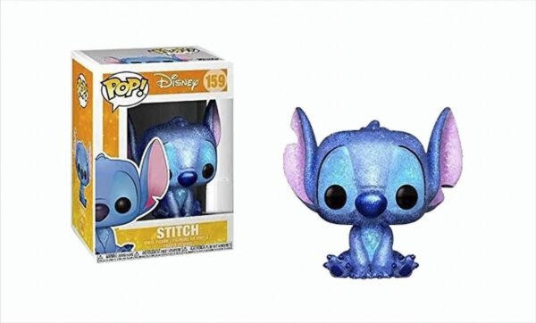 POP Disney - Stitch Seated Diamond Glitter