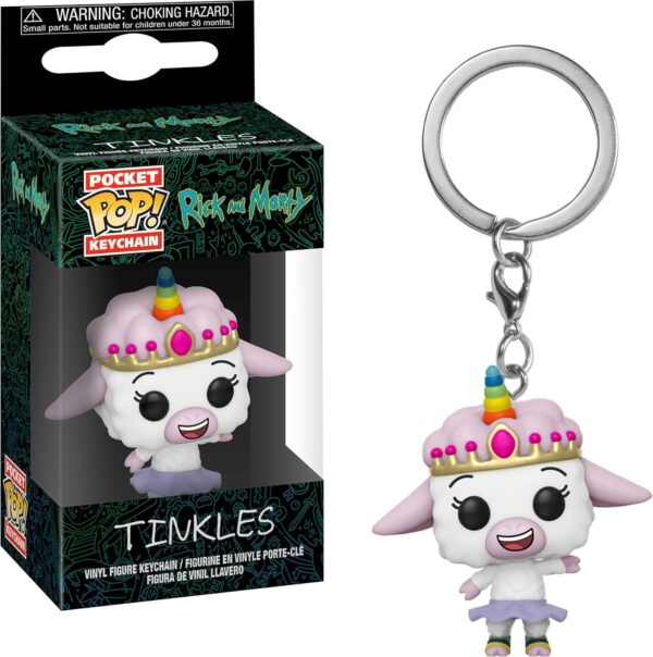 Funko POP - Keychain Rick and Morty - Tinkles