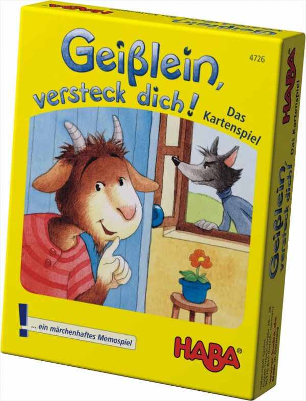 Geißlein, versteck dich! Das Kartenspiel